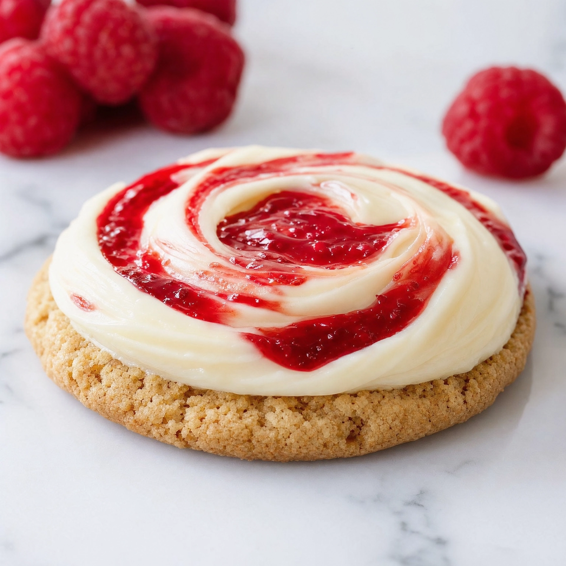 Raspberry Cheesecake Cookie — Gourmet Recipe Digital Download | Bella's Secret Recipes